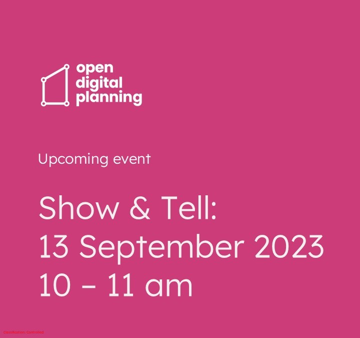 Show & Tell, 13 September 2023, 10 - 11 am