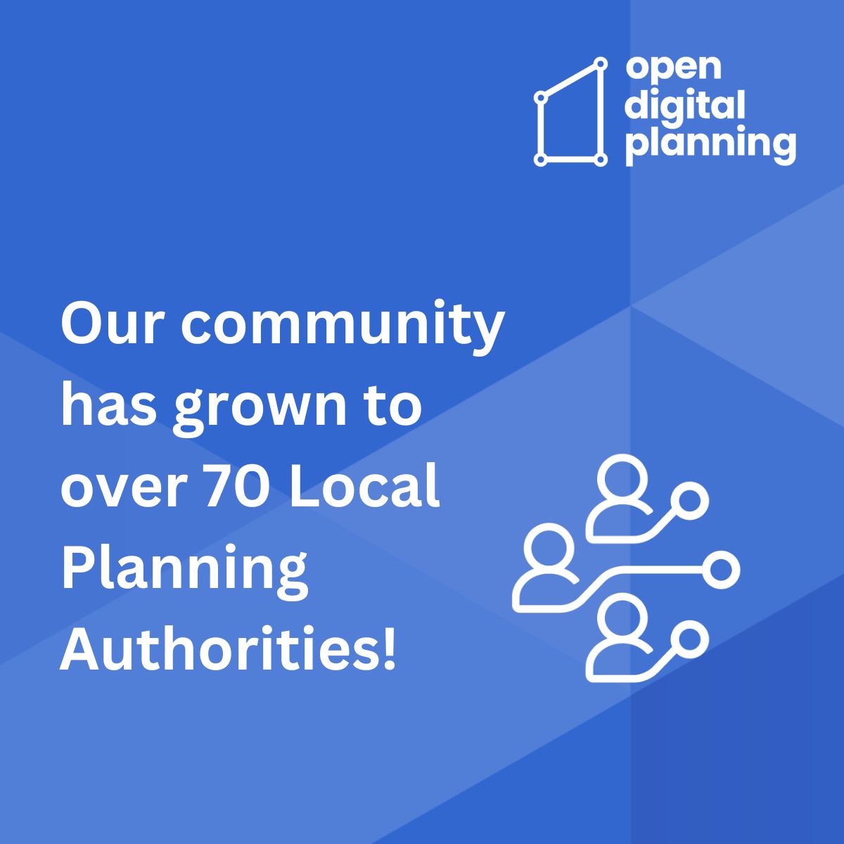 Our community has grown to over 70 Local Planning Authorities! 