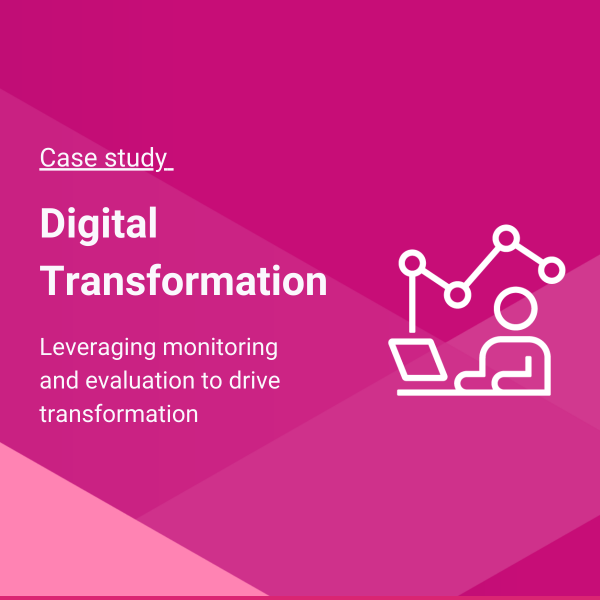 Digital transformation - Leveraging monitoring and evaluation at Doncaster Council